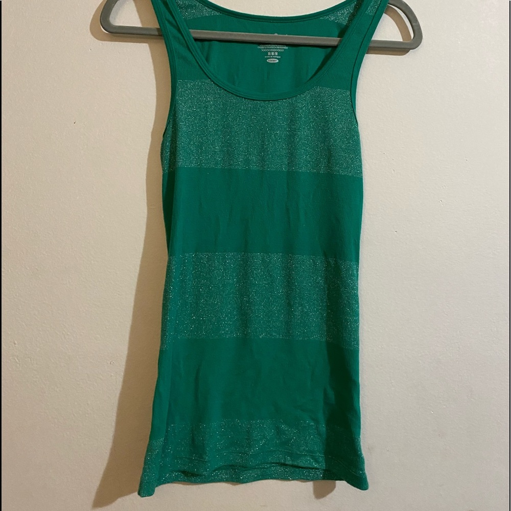 Green Old Navy tank top